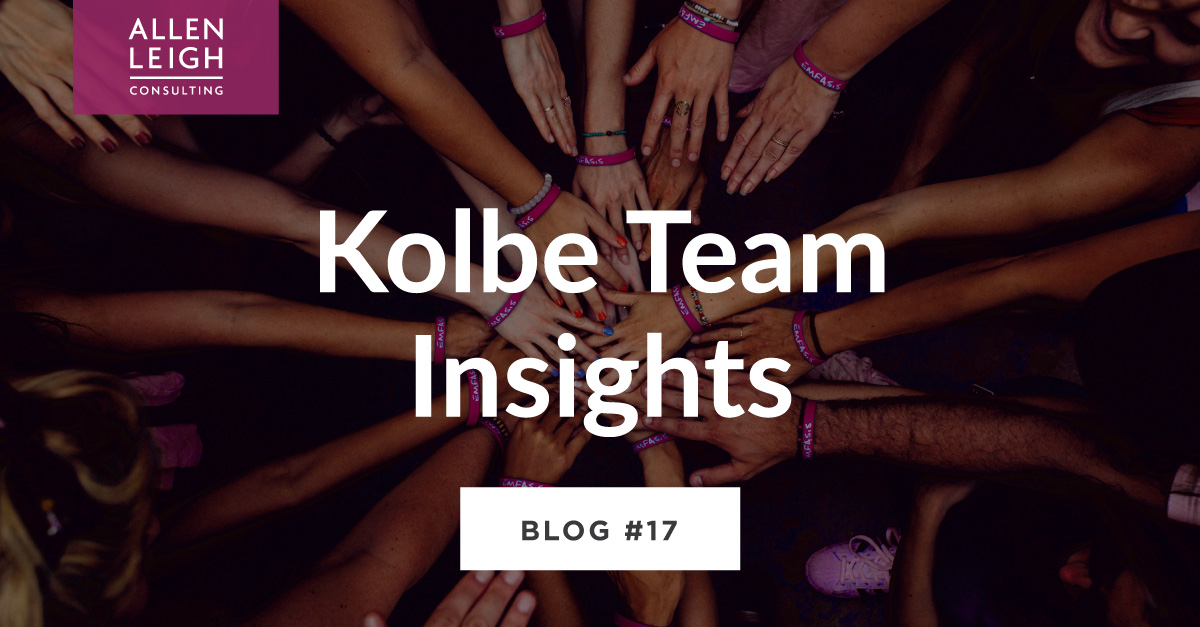 Kolbe Team Insights Cover Image